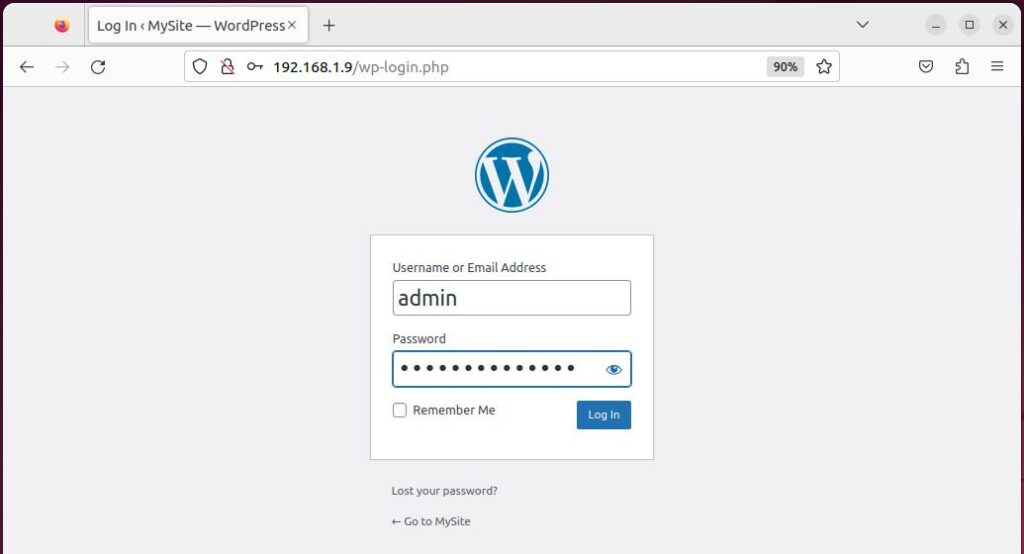 Login-Wordpress