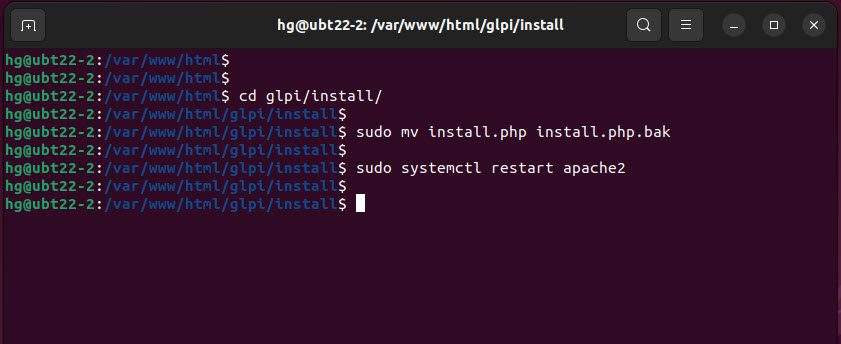 Remove install.php file