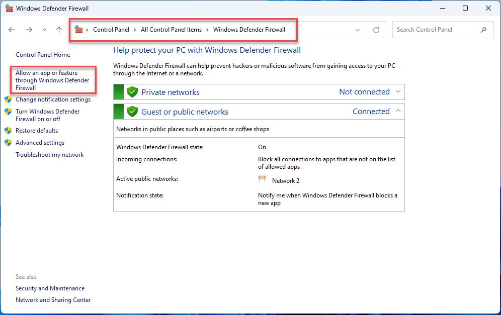 Windows-defender-firewall