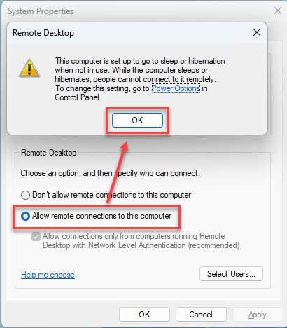 how to enable remote desktop on windows