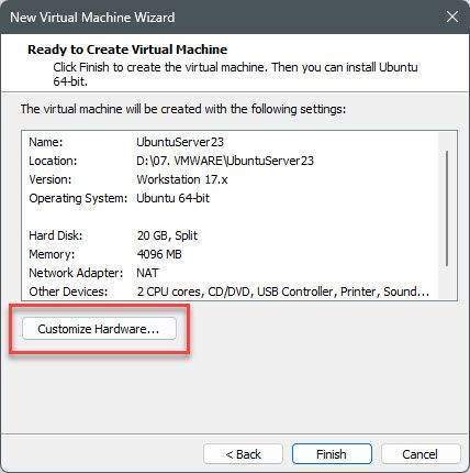 install-ubuntu-server-23-on-vmware