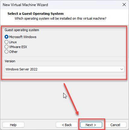 install-windows-server-2022-on-vmware