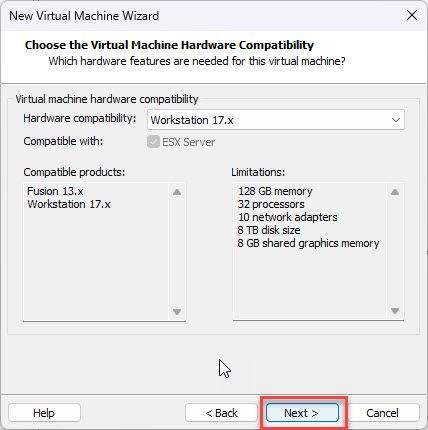 install-vsphere-esxi-on-vmware-workstation