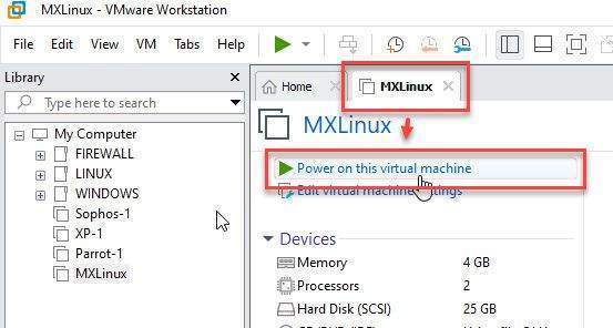 install-mx-linux-on-vmware
