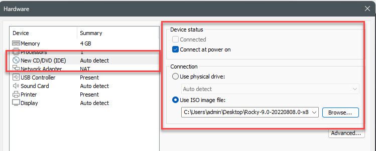 install-rocky-linux-on-vmware