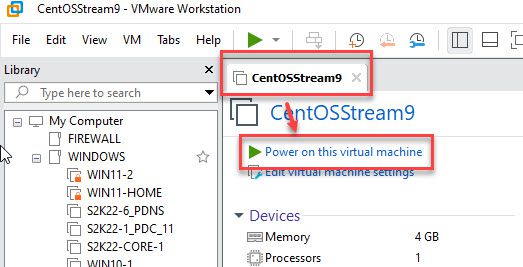 install-centos-stream-on-vmware