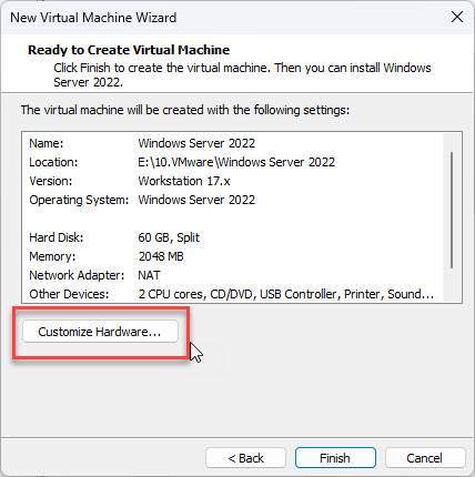 install-windows-server-2022-on-vmware