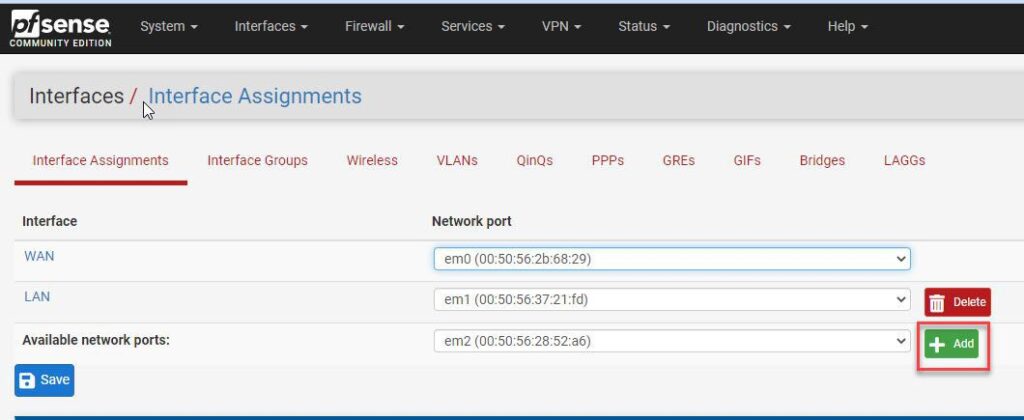 install-pfsense-on-vmware