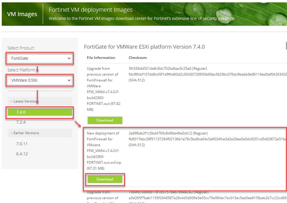 download-fortigate-vm-for-vmware