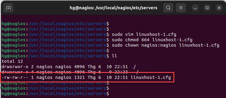 add-linux-to-nagios-server